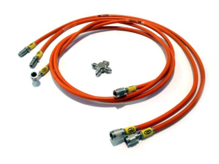 Vedení hydraulické ruční brzdy Hel Performance na Nissan 200SX S13 (89-98)