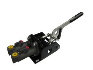 Hydraulická ruční brzda HPP - horizontální (s dvojitým brzd. válcem  a aretací)