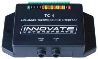 Innovate Motorsports TC-4 - 4-Channel Thermocouple Amplifier