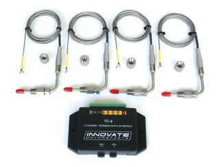 Innovate Motorsports EGT Kit - TC-4 a 4x EGT sondy