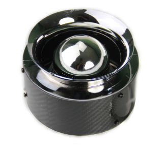 Sportovní filtr karbon univerzální 76mm - délka 75mm