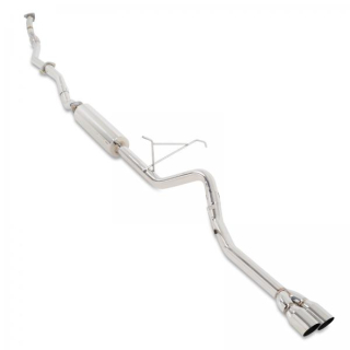 Catback výfuk Jap Parts Nissan Navara D22 Pickup 2.5TD Di (98-04)