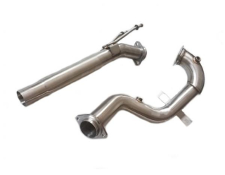 Downpipe s náhradou DPF Jap Parts VW Polo 6R 1.6 TDI 90/105PS (09-18)
