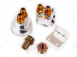 Externí relokační držák olejového filtru (kit) - vývody D-08