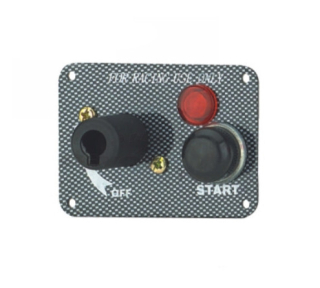 Startovací panel carbon look - typ SEP3010