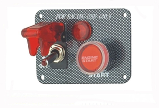 Startovací panel carbon look - typ SEP3011