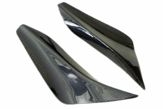 Karbonové přední difuzory na přední nárazník Nissan GT-R R35 (08-11)