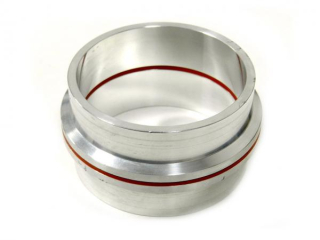 Set přírub kruhových na v-band 89mm (3.5 palce) - hliníkové