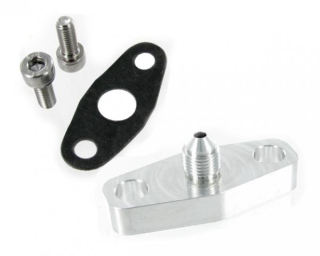 Adaptér přívodní vedení oleje T3/T4 se závitem D-04 (AN4) - kit s těsněním a šrouby