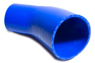 Silikonová hadice HPP redukční koleno 45° 51 > 57mm