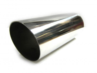 Koncovka výfuku kulatá zkosená - průměr 85mm