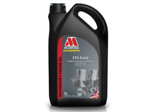 Závodní motorový olej Millers Oils Motorsport CFS 5w40 - 5l - plně syntetický motorový olej, triesterová technologie