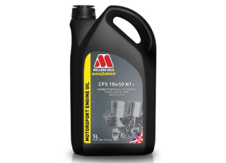 Závodní motorový olej Millers Oils Nanodrive Motorsport CFS 10w50 NT+ - 5l - plně syntetický motorový olej, triesterová technologie