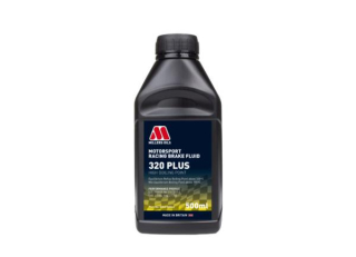 Závodní brzdová kapalina Millers Oils Racing Brake Fluid 320 Plus DOT 4 - 500ml