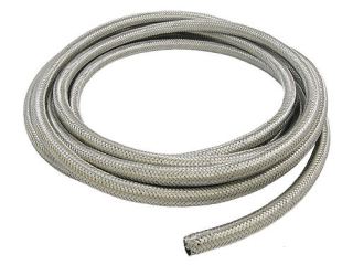 Opletená nerezová panceřová hadice D-10 (AN10) - gumová