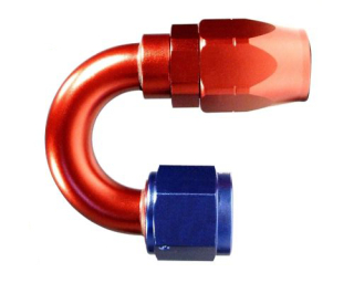 Fitinka koleno 180° D-16 (AN16) 1-5/16"x12-UNF - cutter-system - šroubovací