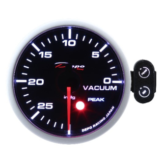 Přídavný budík Depo Racing Peak - vakuum (podtlak)