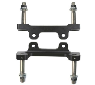 Adaptéry ProRacing pro zadní brzdové třmeny Brembo Porsche 996 / Boxster S / Cayman S - BMW E36 M3 / Z3 M + kotouče E46 M3 (328 x 20mm)