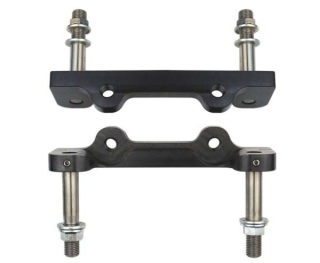 Adaptéry ProRacing pro zadní brzdové třmeny Brembo Porsche 996 / Boxster S / Cayman S - BMW E46 M3 + kotouče E46 M3 (328 x 20mm)