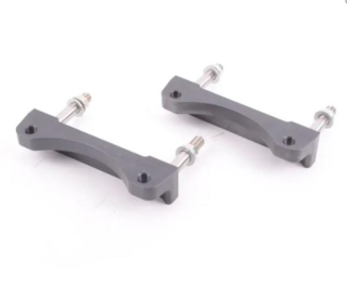 Adaptéry ProRacing pro přední brzdové třmeny Brembo Porsche 996 / Boxster S / Cayman S - BMW E46 M3 + kotouče E46 M3 (325 x 28mm)