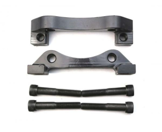 Adaptéry ProRacing pro přední brzdové třmeny Brembo Porsche 996 / Boxster S / Cayman S - Audi, Seat, Škoda, VW platforma A4 5B / Passat B5 (5x112) + kotouče (312 x 25mm)