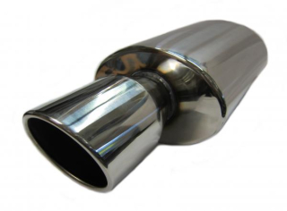 Koncový tlumič výfuku ProRacing MP14 - nerez - 63,5mm