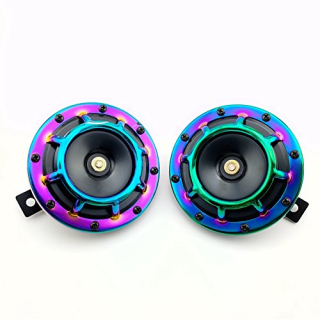 Klaksony kulaté Hella style - neo chrome