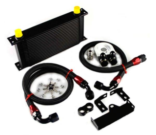 Olejový chladič kit 19 šachet ProRacing na Subaru Impreza WRX/STi GDF (05-07)