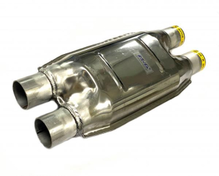 Náhrada katalyzátoru (rezonátor) ProRacing 2x 55mm (duální) - ocel