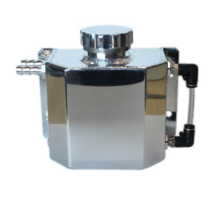 Water radiator coolant header tank - 2x vývod - objem 1l