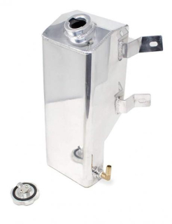 Alloy Header Tank (expanzní nádobka) Rev9 Jeep CJ (81-86) / Wrangler (87-95)