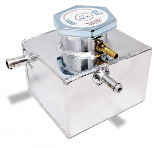 Alloy Header Tank (expanzní nádobka) Rev9 Subaru Impreza WRX (02-07) / WRX STi (04-16)