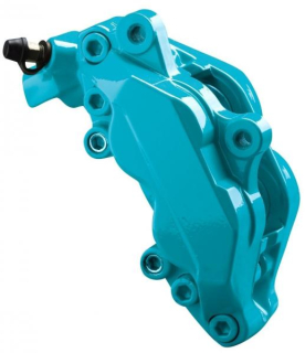 Sada Foliatec na brzdová prasátka (barva na brzdy) - tyrkysová (ocean turqoise)