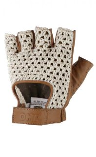 Závodní rukavice OMP Tazio - hnědé