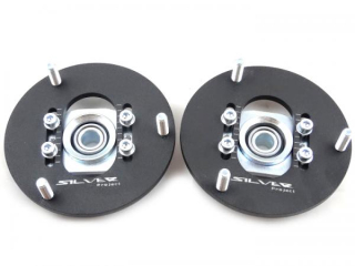 Přední horní uložení tlumičů (Pillowball Top Mounts) Silver Project BMW E36 - verze pro stavitelný podvozek