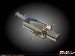 Turboback výfuk Milltek Subaru Impreza STI Spec C (03-07) - včetně náhrady katalyzátoru