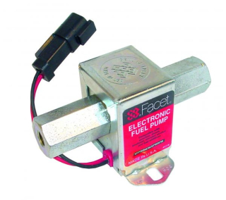 Univerzální nízkotlaká palivová pumpa Facet Solid State 189l/h - 40304 (nerezové provedení)