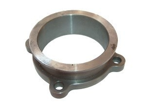 Adaptér na výfukovou část 4-děr. > V-band 76mm (ocel)