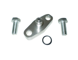 Adaptér přívodní vedení oleje Garrett GTR s restriktorem 0,9mm