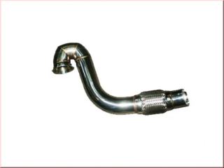 Downpipe / první díl výfuku 76mm 1.8T 150/180PS s v-band pro Garrett turba