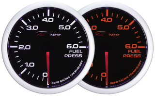 Přídavný budík Depo Racing WA 52mm - tlak paliva