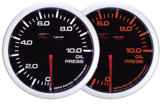 Přídavný budík Depo Racing WA 60mm - tlak oleje