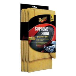 Meguiars Supreme Shine Microfiber (3 kusy) - mikrovláknová utěrka 40 x 60cm