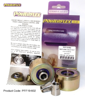 Silentbloky Powerflex Ford Fiesta Mk3 vč. XR2i/RS1800 16V (89-96) Front Wishbone Rear Bush 54mm (2)