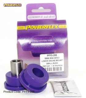 Silentbloky Powerflex BMW Mini One / Cooper R55/R56/R57 Lower Engine Mount Small Bush (6)