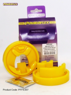 Silentbloky Powerflex BMW Mini One / Cooper R55/R56/R57 Lower Engine Mount Large Bush Insert (7)