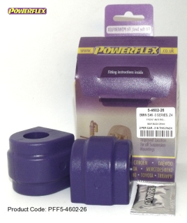 Silentbloky Powerflex BMW E46 (99-06) Front Anti Roll Bar Bush 26mm (2)