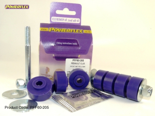 Silentbloky Powerflex Renault Clio včetně 16V Front Anti Roll Bar Outer Mount (3)