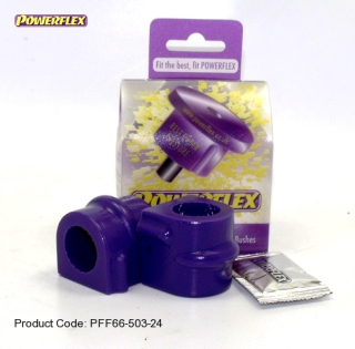 Silentbloky Powerflex Saab 9-3 (02-) Front Anti Roll Bar Mounting Bush 24mm (3)