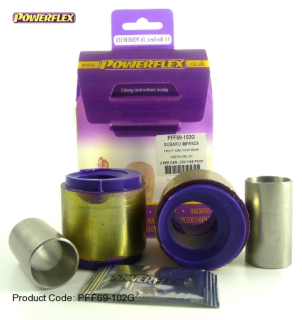 Silentbloky Powerflex Subaru Impreza WRX/STi GC/GF (93-00) Front Arm Rear Bush Caster Adjust (2)